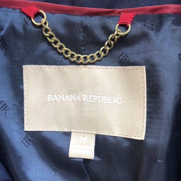 Banana republic coat size medium, navy - Picture 2 of 10